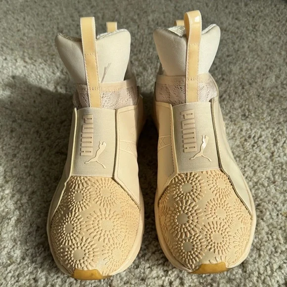 Puma Fierce KRM Womens Cream Textile
Slip On Cross Training Shoes Size 8 - Picture 10 of 14